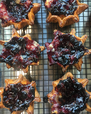 Cherry and Coconut Galette